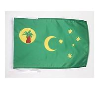 AZ FLAG - Drapeau Îles Cocos - 45x30 cm - Pavillon Îles Keeling 100% Polyester Avec Deux Cordelettes - 20g