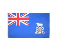 AZ FLAG Drapeau îles Malouines 90x60 cm Polyester 100D 2 Œillets