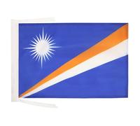 AZ FLAG Drapeau Iles Marshall 45x30 cm Polyester 100D Cordelettes