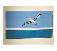 AZ FLAG Drapeau Îles Midway 150x90 cm Américain Polyester 100D 2 Œillets | Usage intérieur et extérieur Drapeau décoratif Midway Islands coutures doubles et bords renforcés avec œillets métalliques