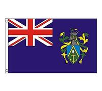 AZ FLAG - Drapeau Îles Pitcairn - 150x90 cm - Drapeau Pitcairn Islands 100% Polyester Avec Oeillets Métalliques Intégrés - Pavillon 110 g
