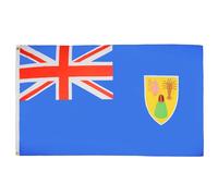 AZ FLAG Drapeau Iles Turques-et-Caïques 150x90 cm Polyester 100D 2 Œillets