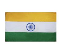 AZ FLAG Drapeau Inde 150x90 cm avec 4 oeillets, Pavillon Indien pour balcon ou mur