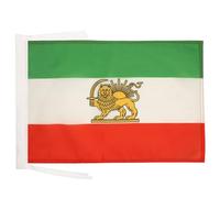 AZ FLAG Drapeau Iran Ancien 45x30 cm Iranien Polyester 100D Cordelettes