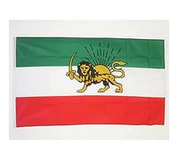 AZ FLAG - Drapeau Iran Ancienne Perse - 150x90 cm - Drapeau Iranien 100% Polyester Avec Oeillets Métalliques Intégrés - Pavillon 110 g