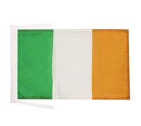 AZ FLAG - Drapeau Irlande - 45x30 cm - Pavillon Irlandais 100% Polyester Avec Deux Cordelettes - 20g