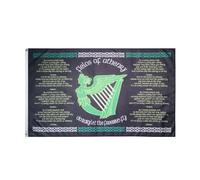 AZ FLAG Drapeau Irlande The Fields of Athenry 150x90 cm 2 Œillets