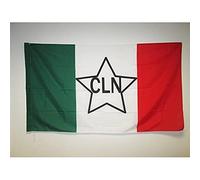 AZ FLAG - Drapeau Italie Comité de Libération Nationale - 150x90 cm - Drapeau Italien Résistance - Cln 100% Polyester Avec Fourreau et cordelette - Pavillon 110 g
