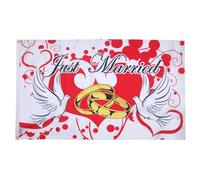 AZ FLAG Drapeau Juste Mariés 150x90 cm Polyester 100D 2 Œillets