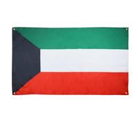 AZ FLAG Drapeau Koweït 150x90 cm avec 4 oeillets, Pavillon Koweïtien pour balcon ou mur