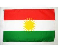 AZ FLAG Drapeau Kurdistan 150x90 cm Drapeau Kurde Polyester 100D 2 Œillets