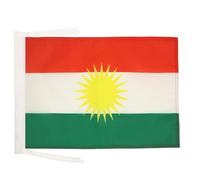 Drapeau Kurdistan 45x30cm - PAVILLON kurd 30 x 45 cm haute qualité - AZ FLAG