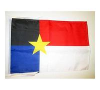 AZ FLAG Drapeau La Manche Indépendentiste 45x30 cm Cordelettes