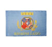 AZ FLAG - Drapeau Latium - 150x90 cm - Drapeau Romain - Lazio - Italie 100% Polyester Avec Fourreau et cordelette - Pavillon 110 g