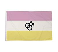 AZ FLAG - Drapeau LGBT Fierté Twink - 150x90 cm - Drapeau Gay Minet 100% Polyester Avec Oeillets Métalliques Intégrés - Pavillon 110 g