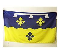 AZ FLAG - Drapeau Loir-et-Cher - 150x90 cm - Drapeau Département Loir-Et-Chérien 100% Polyester Avec Fourreau et cordelette - Pavillon 110 g