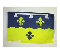 AZ FLAG - Drapeau Loir-et-Cher - 45x30 cm - Pavillon Département Loir-Et-Chérien 100% Polyester Avec Deux Cordelettes - 20g