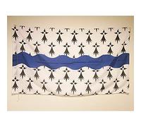 AZ FLAG - Drapeau Loire-Atlantique - 150x90 cm - Drapeau Département Français - Pays De La Loire 100% Polyester Avec Fourreau et cordelette - Pavillon 110 g