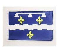 AZ FLAG - Drapeau Loiret - 45x30 cm - Pavillon Département Français - Centre 100% Polyester Avec Deux Cordelettes - 20g