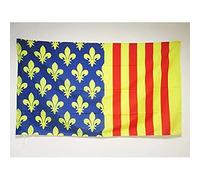 AZ FLAG - Drapeau Lozère - 150x90 cm - Drapeau Département Français - Languedoc-Roussillon 100% Polyester Avec Fourreau et cordelette - Pavillon 110 g