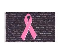 AZ FLAG Drapeau Lutte contre Cancer du Sein 150x90 cm 2 Œillets