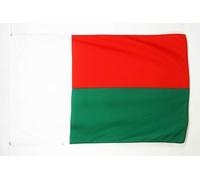 AZ FLAG - Drapeau Madagascar - 150x90 cm - Polyester léger - Drapeau Malgache Avec Oeillets Métalliques Intégrés - 80g