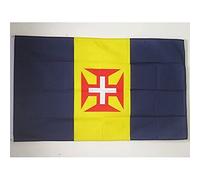 AZ FLAG - Drapeau Madère - 90x60 cm - Drapeau Portugal 100% Polyester Avec Oeillets Métalliques Intégrés - Pavillon 50 g