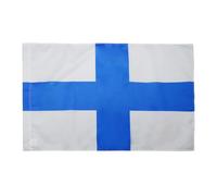 AZ FLAG - Drapeau Marseille - 90x60 cm - Drapeau Marseillais - Ville De Marseille 100% Polyester avec Fourreau et Cordelette - Pavillon 50 g