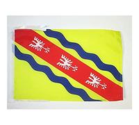 Drapeau Meurthe-et-Moselle 45x30cm - PAVILLON département mosellan 30 x 45 cm haute qualité - AZ FLAG