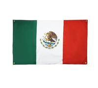 AZ FLAG Drapeau Mexique 150x90 cm avec 4 oeillets, Pavillon Mexicain pour balcon ou mur