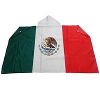 AZ FLAG Drapeau Mexique 150x90 cm - Cape Drapeau Mexicain 100% Polyester Avec Manches Intégrées - Body Flag 80g