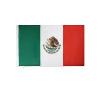 AZ FLAG - Drapeau Mexique - 150x90 cm - Polyester léger - Drapeau Mexicain Avec Fourreau et Cordelettes - 80g