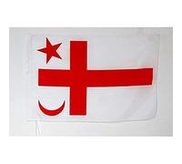 AZ FLAG - Drapeau MicMacs du Québec - 150x90 cm - Drapeau Amérindien 100% Polyester Avec Fourreau et cordelette - Pavillon 110 g