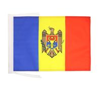 AZ FLAG Drapeau Moldavie 45x30cm - PAVILLON moldave 30 x 45 cm Haute qualité