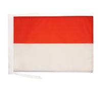 Drapeau Monaco 45x30cm - PAVILLON monégasque 30 x 45 cm haute qualité - AZ FLAG