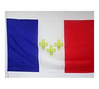 AZ FLAG - Drapeau Monarchie française - 150x90 cm - Drapeau Royaliste - Royaume De France 100% Polyester Avec Fourreau et cordelette - Pavillon 110 g