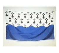 AZ FLAG - Drapeau Morbihan - 90x60 cm - Drapeau Département Français - Bretagne 100% Polyester Avec Fourreau et Cordelette - Pavillon 50 g