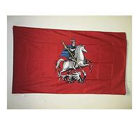 AZ FLAG - Drapeau Moscou - 90x60 cm - Drapeau Moscovite - Russie 100% Polyester Avec Fourreau et Cordelette - Pavillon 50 g
