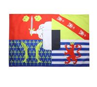 AZ FLAG - Drapeau Moselle - 150x90 cm - Drapeau Département Mosselan 100% Polyester avec Fourreau et cordelette - Pavillon 110 g