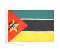 AZ FLAG - Drapeau Mozambique - 45x30 cm - Pavillon Mozambicain 100% Polyester Avec Deux Cordelettes - 20g