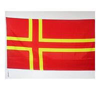 AZ FLAG Drapeau Normandie croix de saint Olaf 90x60 cm Fourreau