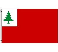 AZ FLAG - Drapeau Nouvelle-Angleterre - 90x60 cm - Drapeau New England - Yankee 100% Polyester Avec Oeillets Métalliques Intégrés - Pavillon 50 g