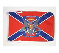 AZ FLAG Drapeau Nouvelle-Russie avec Armes Cordelettes, 45cm x 30cm