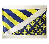 AZ FLAG - Drapeau Oise - 150x90 cm - Drapeau Département Isarien 100% Polyester Avec Fourreau et cordelette - Pavillon 110 g