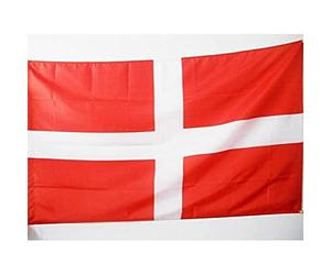 AZ FLAG Drapeau Ordre Saint-Jean de Jérusalem 150x90 cm Fourreau | Usage intérieur et extérieur Drapeau décoratif de l'ordre de Malte coutures doubles et bords renforcés avec fourreau pour mât