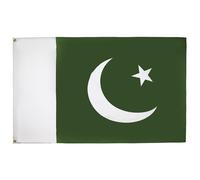 AZ FLAG - Drapeau Pakistan - 250x150 cm - Grand Drapeau Pakistanais 100% Polyester Avec Oeillets Métalliques Intégrés - Pavillon 300 g