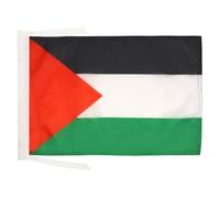 AZ FLAG Drapeau Palestine 45x30 cm Palestinien Polyester 100D Cordelettes