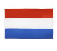 AZ FLAG - Drapeau Pays-Bas - 90x60 cm - Polyester léger - Drapeau Hollandais - Néerlandais Avec Oeillets Métalliques Intégrés - 40g