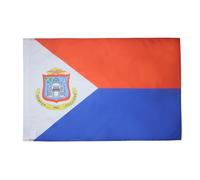 AZ FLAG Drapeau Pays de Saint-Martin 150x90 cm Polyester 100D Fourreau