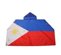 AZ FLAG Drapeau Philippines 150x90 cm - Cape Drapeau Philippin 100% Polyester Avec Manches Intégrées - Body Flag 80g